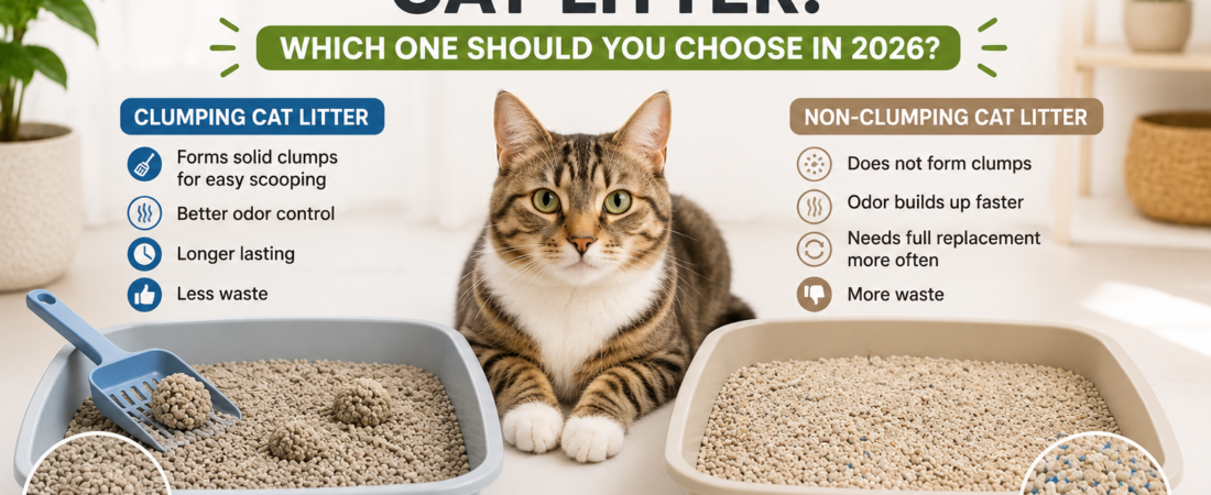 Clumping vs Non-Clumping Cat Litter: Which One Should You Choose in 2026?
