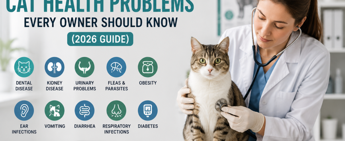 10 Common Cat Health Problems Every Owner Should Know (2026 Guide)