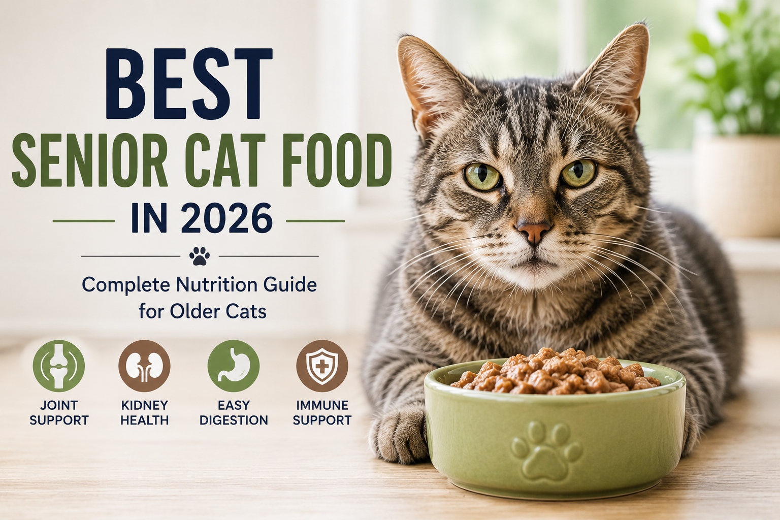 Best Senior Cat Food in 2026: Complete Nutrition Guide