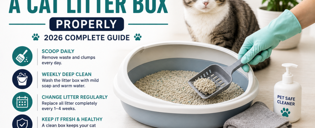 How to Clean a Cat Litter Box Properly (2026 Guide)