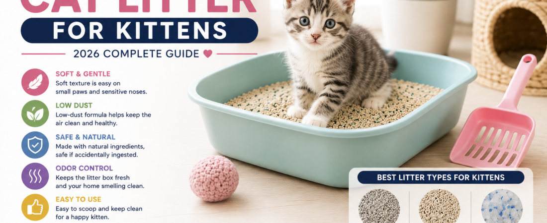 Best Cat Litter for Kittens in 2026: Safe & Healthy Choices
