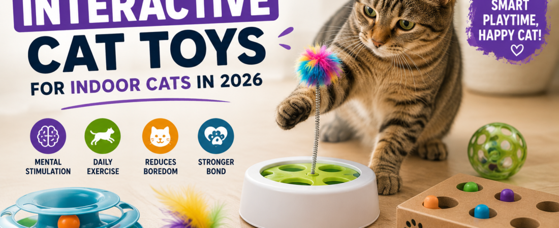 Best Interactive Cat Toys for Indoor Cats in 2026
