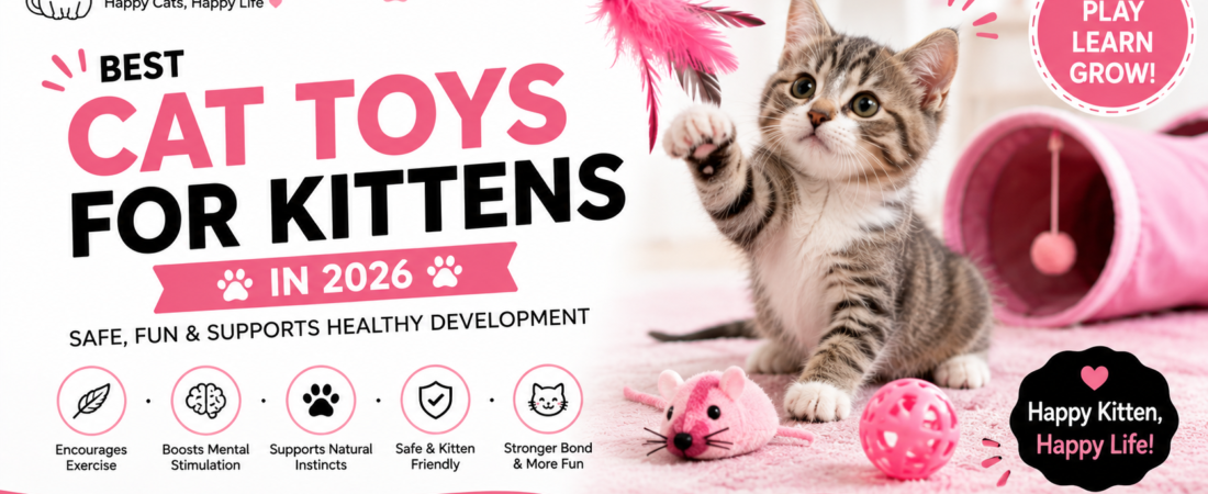 Best Cat Toys for Kittens in 2026: Safe & Fun Guide