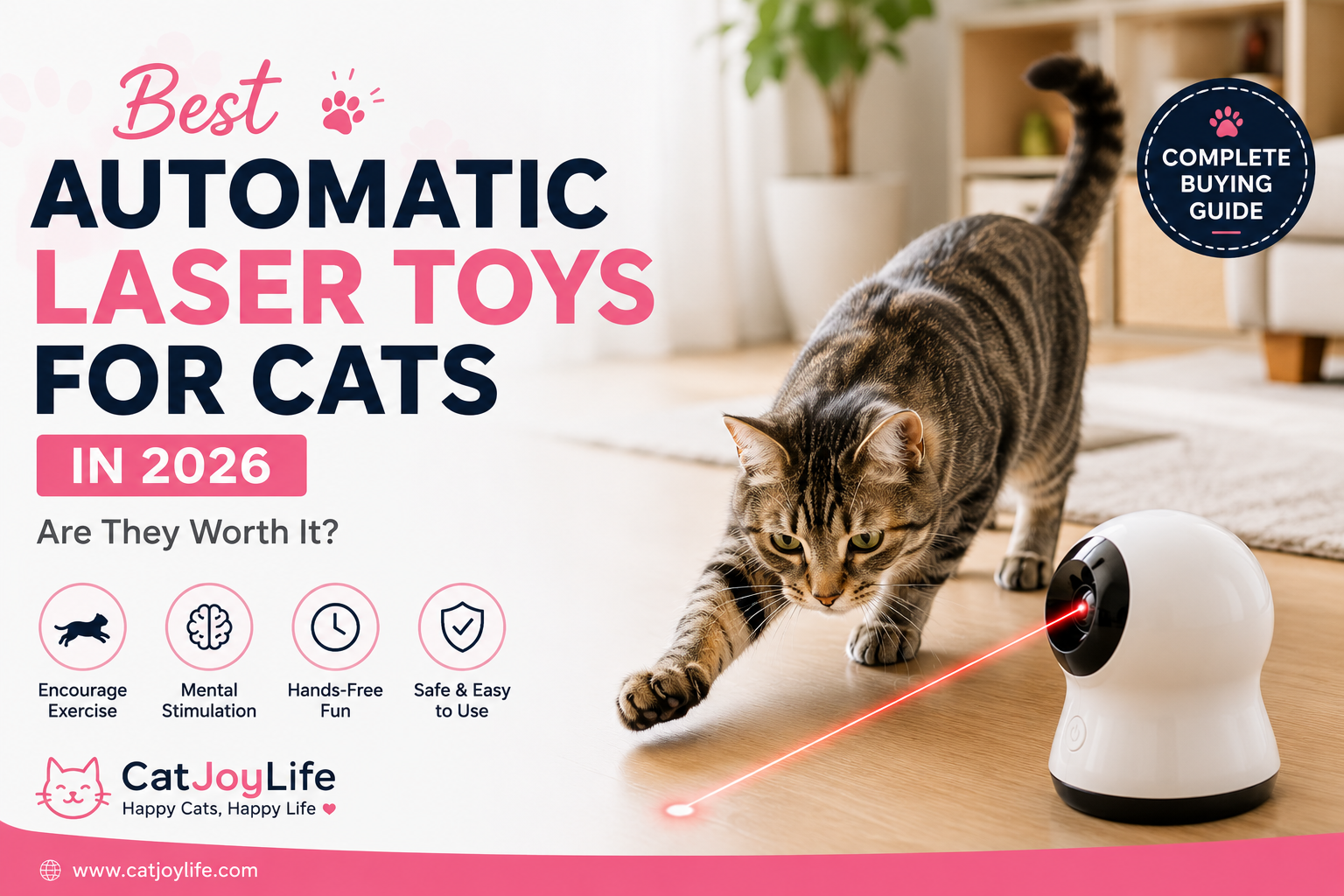 Best Automatic Laser Toys for Cats in 2026