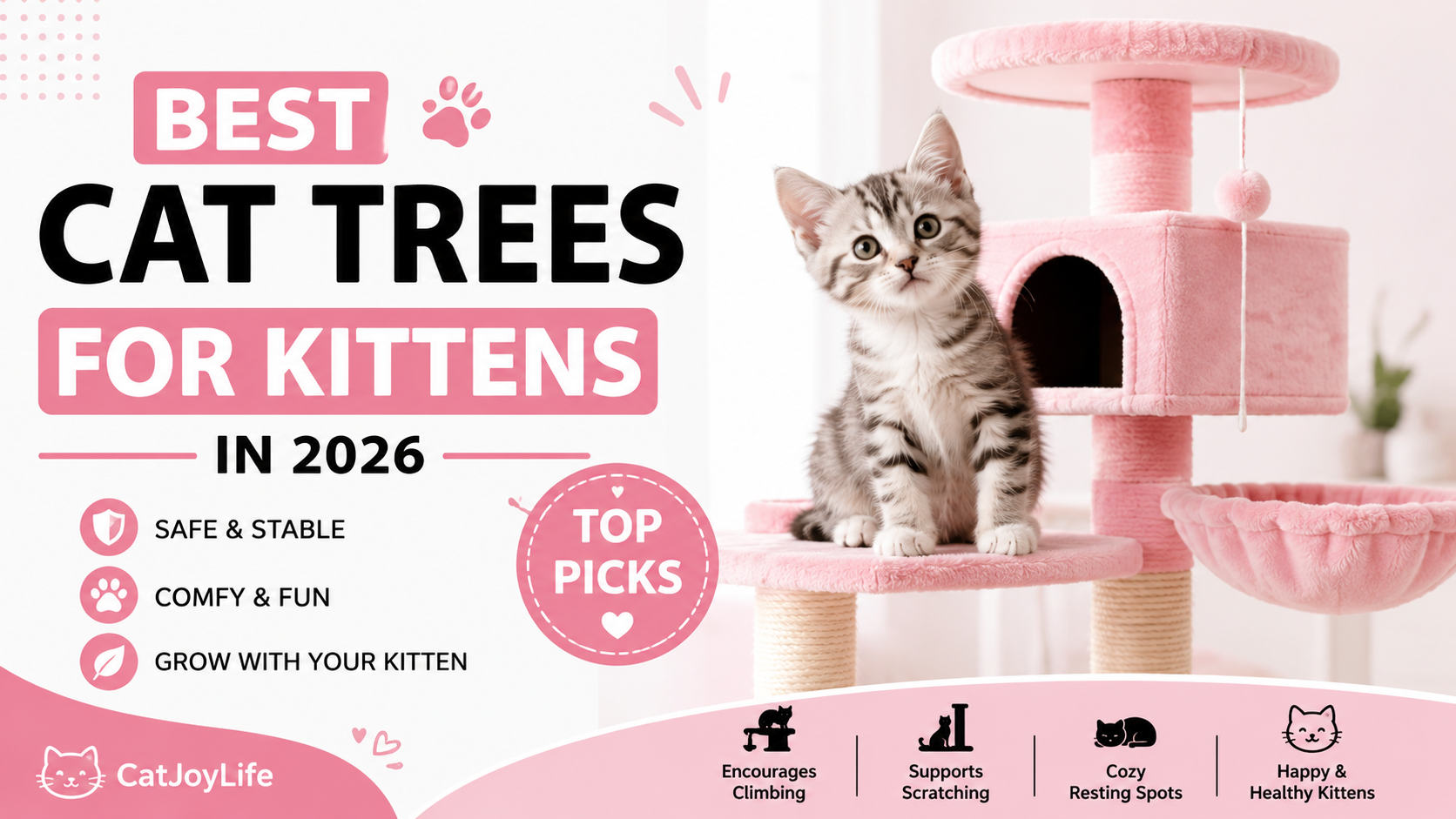 Best Cat Trees for Kittens in 2026: Safe & Stable Picks