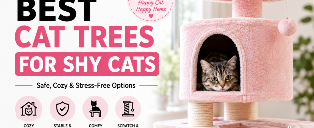 Best Cat Trees for Shy Cats in 2026: Safe & Cozy Picks