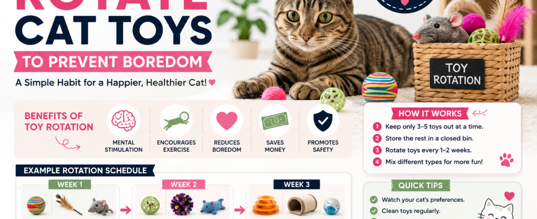 How to Rotate Cat Toys to Prevent Boredom (2026 Guide)