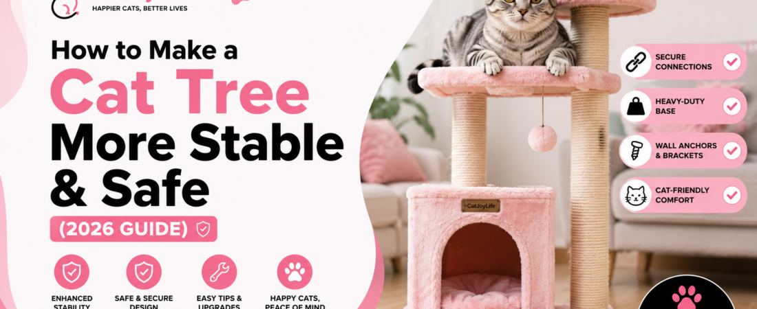 How to Make a Cat Tree More Stable & Safe (2026 Guide)