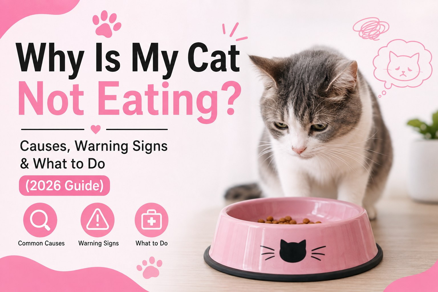 Why Is My Cat Not Eating? Causes & What to Do (2026)