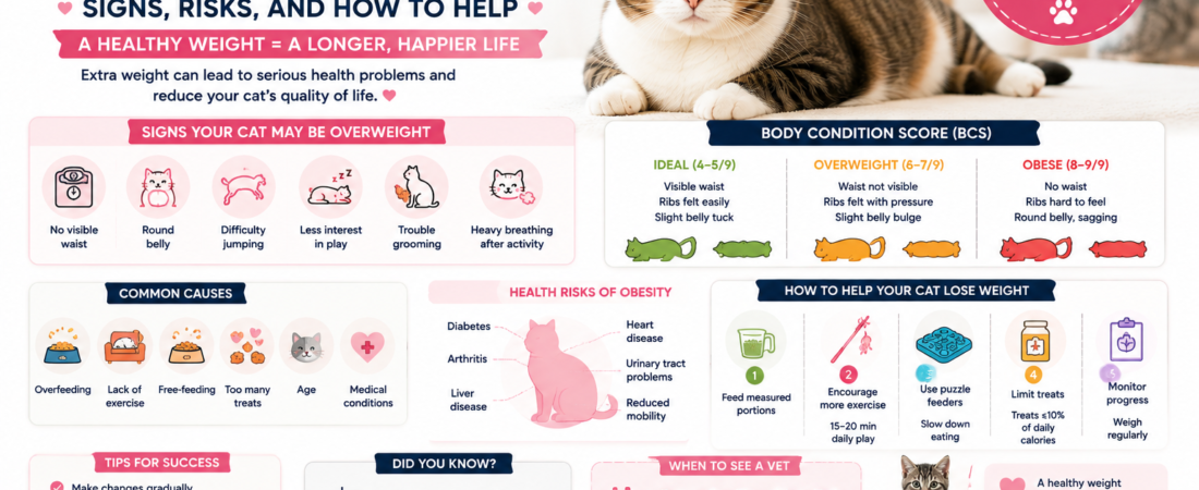 Is My Cat Overweight? Signs, Risks, and How to Help (2026)