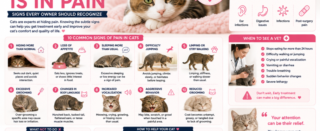 How to Know If Your Cat Is in Pain (2026 Guide)