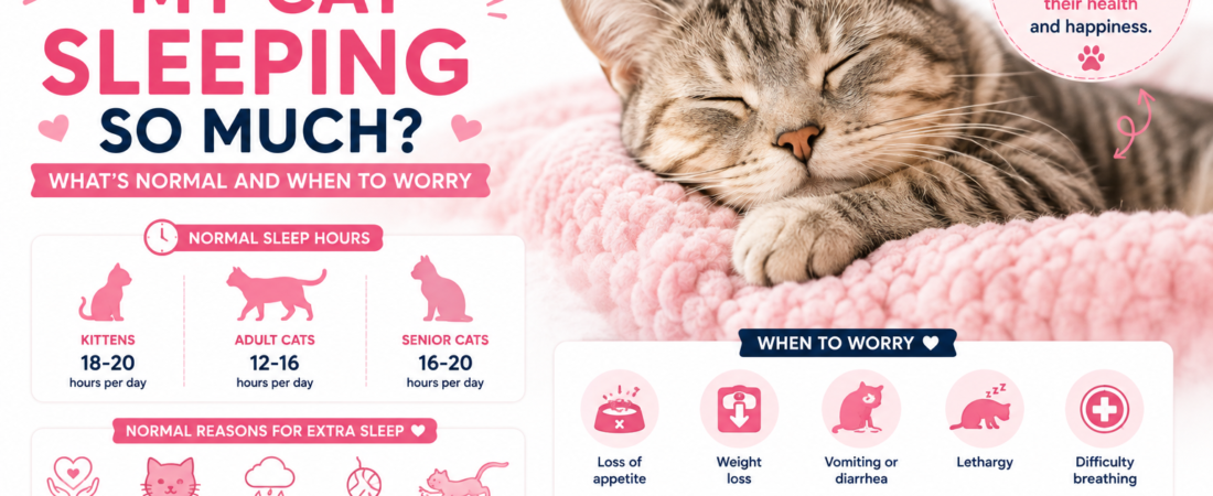 Why Is My Cat Sleeping So Much? (2026 Guide)