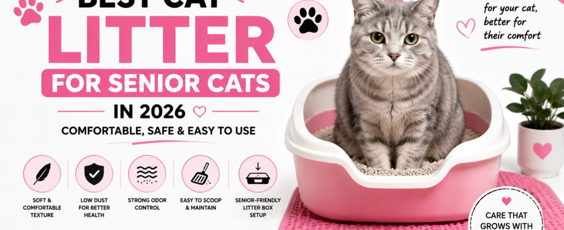 Best Cat Litter for Senior Cats in 2026: Comfortable & Safe
