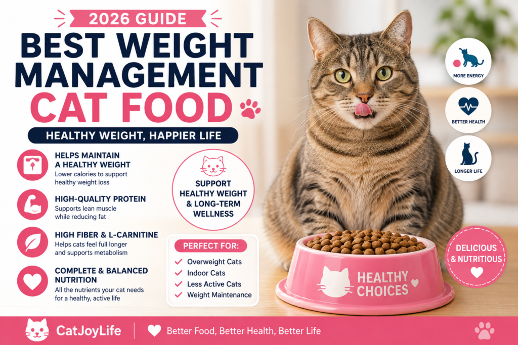 Best Weight Management Cat Food in 2026 | Complete Guide