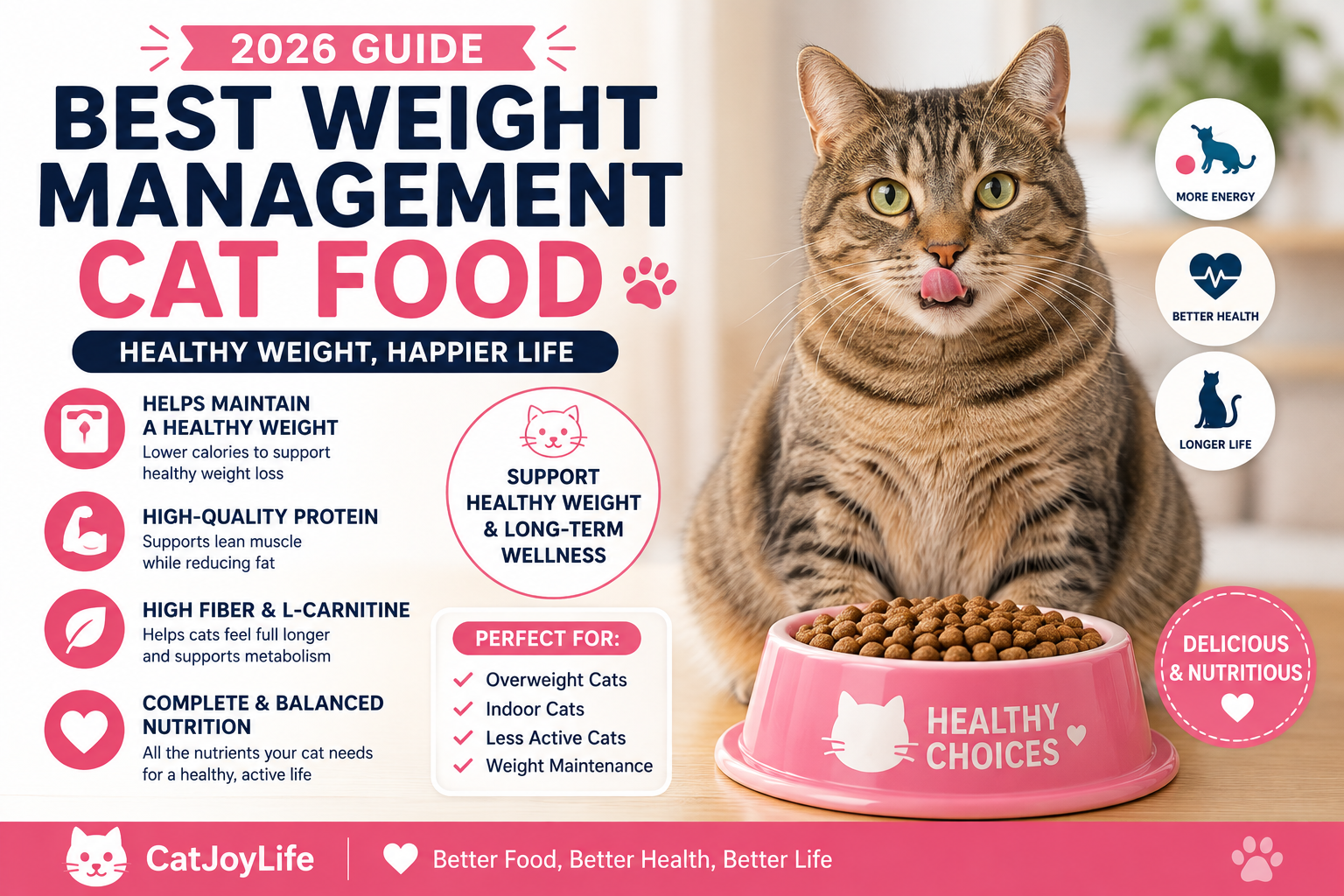 Best Weight Management Cat Food in 2026 | Complete Guide