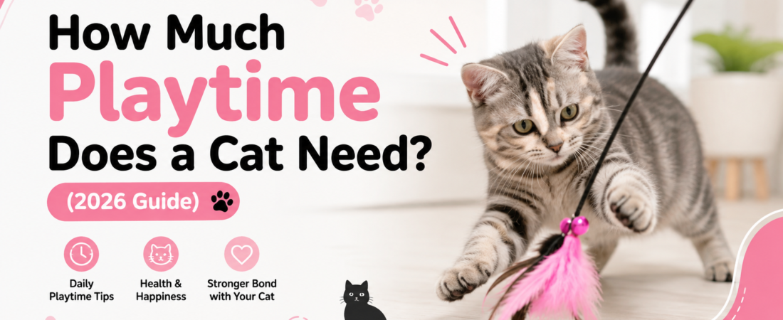 How Much Playtime Does a Cat Need? (2026 Guide)