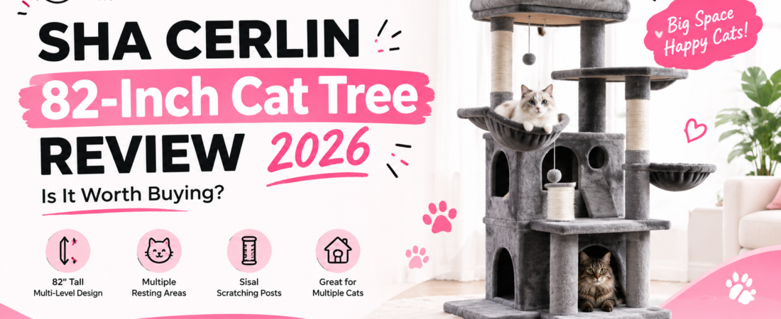 SHA CERLIN 82-Inch Cat Tree Review 2026: Is It Worth It?