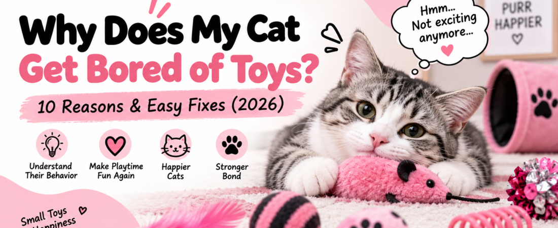 Why Does My Cat Get Bored of Toys? 10 Reasons (2026)