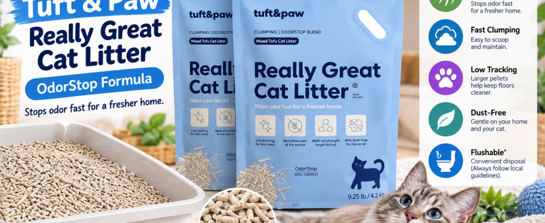 Tuft & Paw OdorStop Cat Litter Review: Is It Worth It?