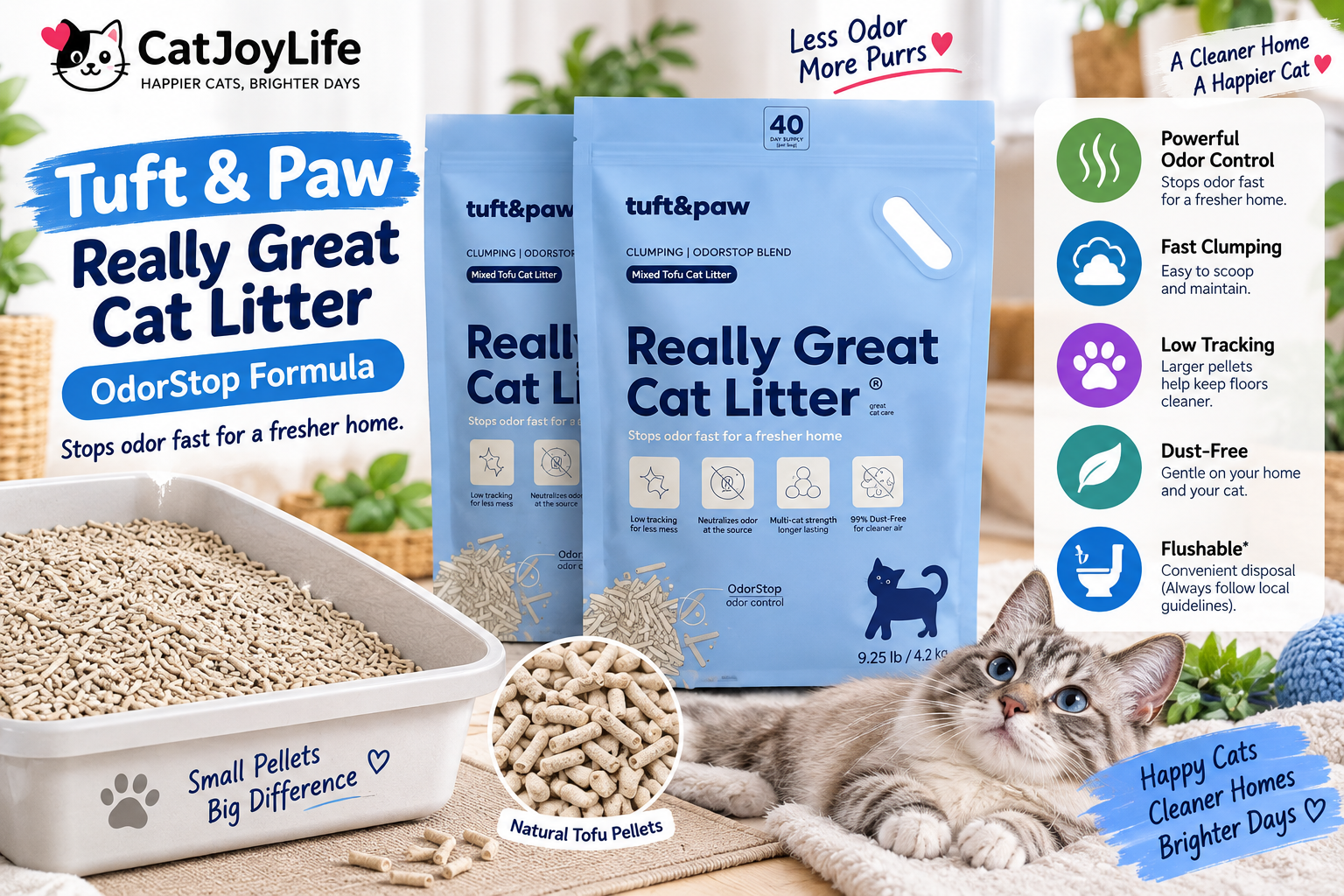Tuft & Paw OdorStop Cat Litter Review: Is It Worth It?