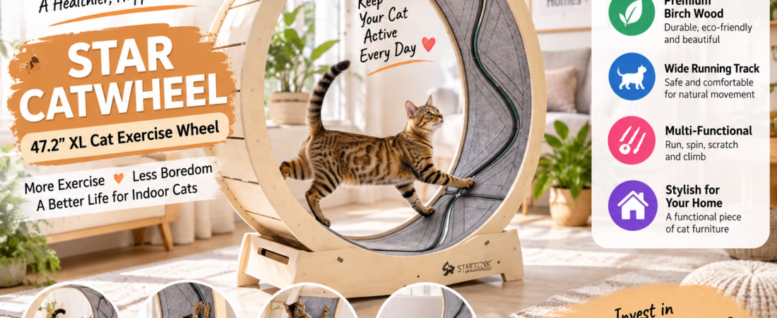 STAR CATWHEEL Review: Is This Cat Exercise Wheel Worth It?
