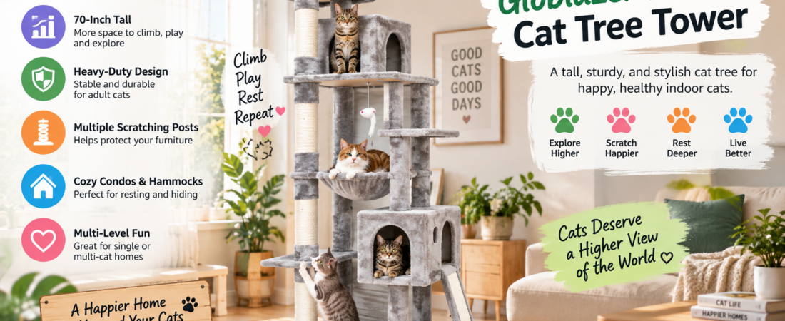 Globlazer F70 Pro Cat Tree Review: Is It Worth It?