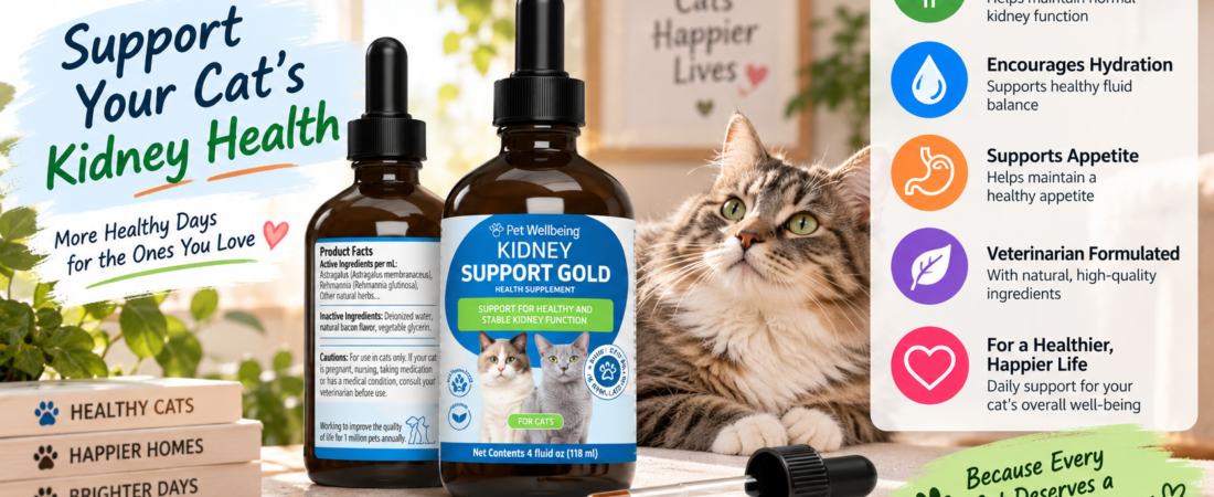 Pet Wellbeing Kidney Support Gold for Cats Review: Is It Worth It?