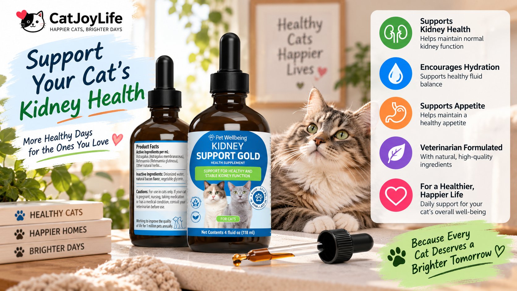 Pet Wellbeing Kidney Support Gold for Cats Review: Is It Worth It?