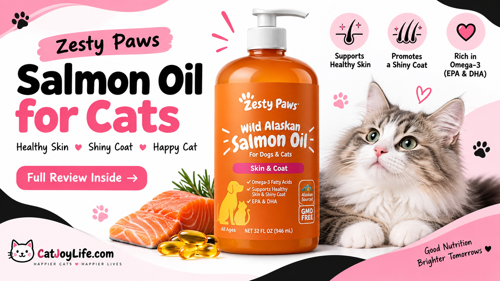 Zesty Paws Salmon Oil for Cats Review: Is It Worth It?