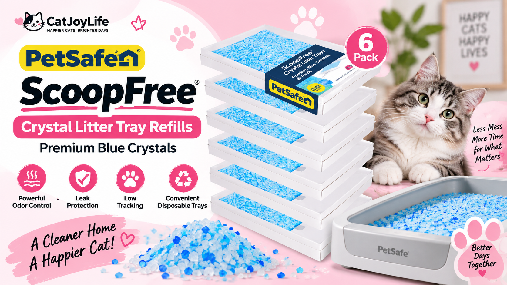 PetSafe ScoopFree Crystal Litter Review 2026: Worth It?