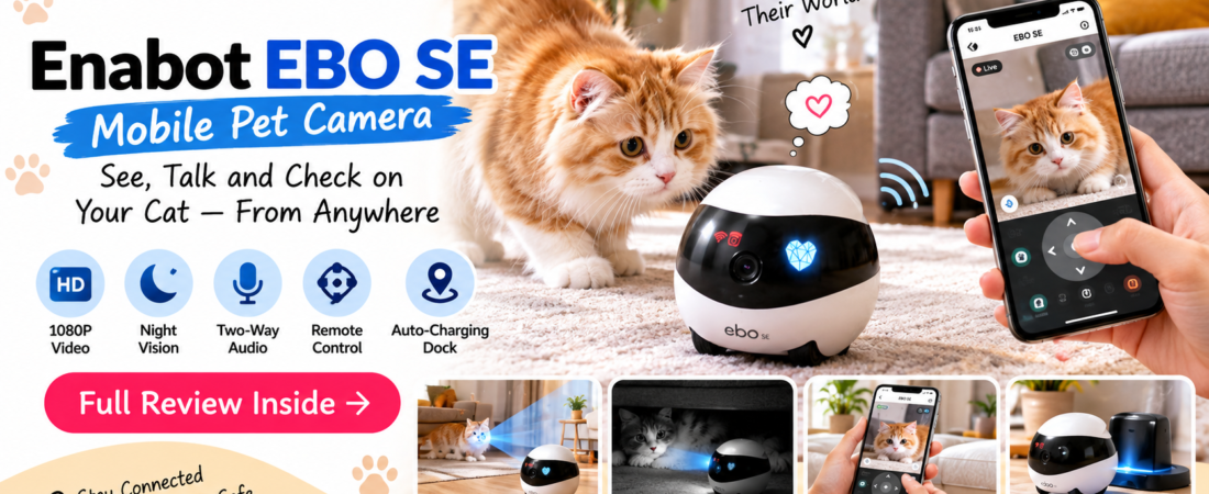 Enabot EBO SE Review: Is This Pet Camera Worth It?
