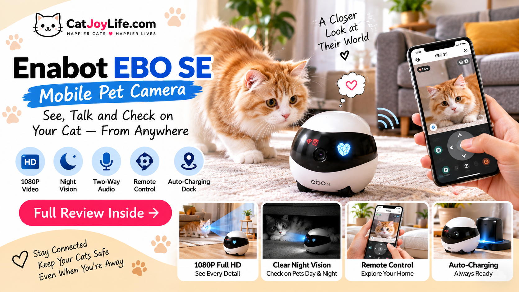 Enabot EBO SE Review: Is This Pet Camera Worth It?