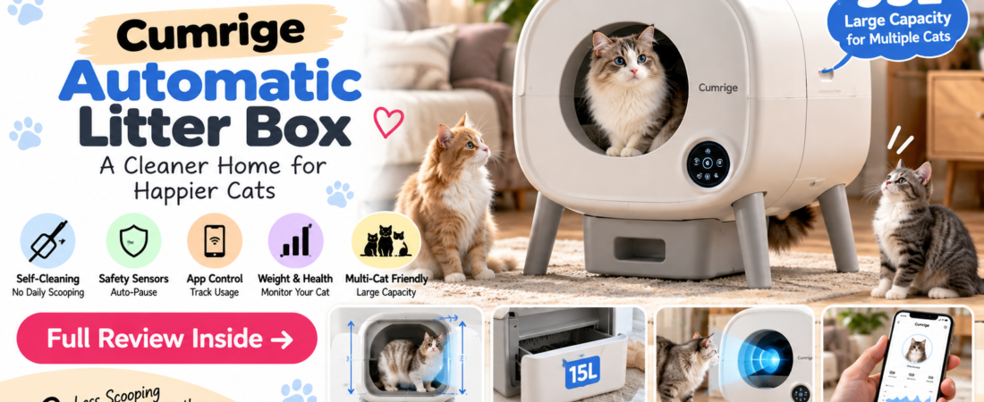 Cumrige Automatic Litter Box Review: Is It Worth It?