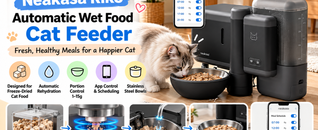 Neakasa Riko Automatic Cat Feeder Review: Is It Worth It?