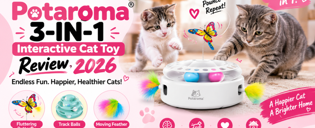 Potaroma 3-in-1 Cat Toy Review 2026: Is It Worth It?