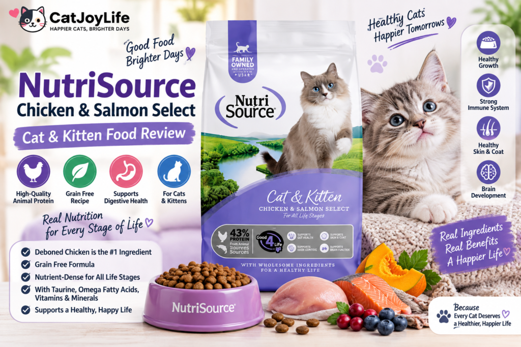 NutriSource Chicken & Salmon Cat Food Review