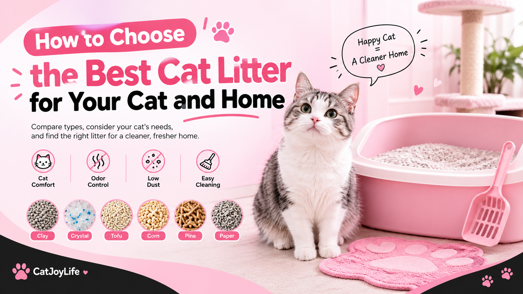 How to Choose the Best Cat Litter for Your Cat and Home