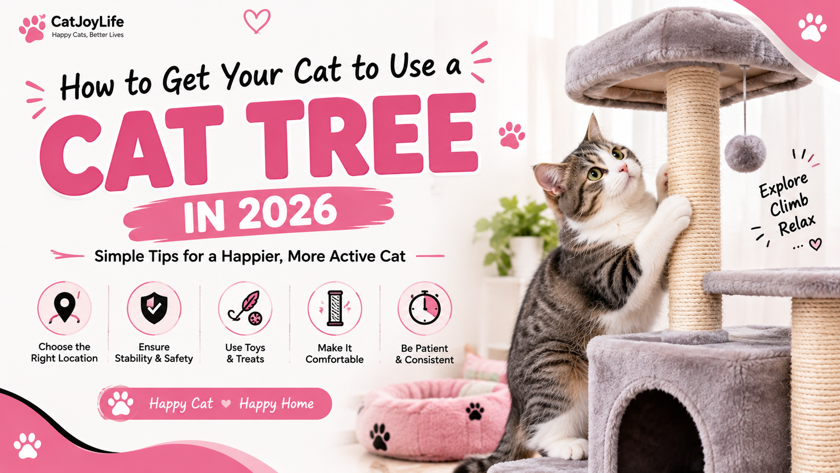 How to Get Your Cat to Use a Cat Tree in 2026