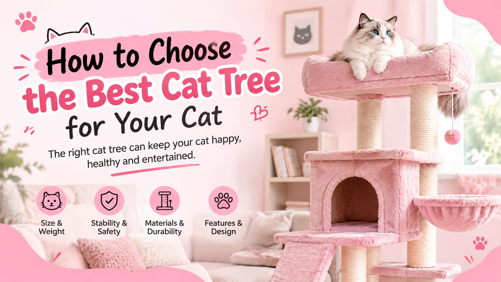 How to Choose the Best Cat Tree for Your Cat