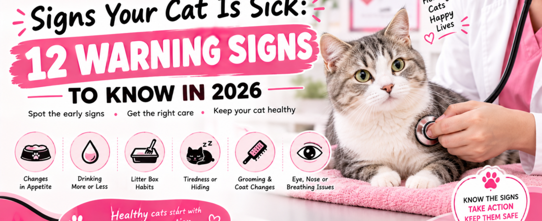 Signs Your Cat Is Sick: 12 Warning Signs to Know in 2026