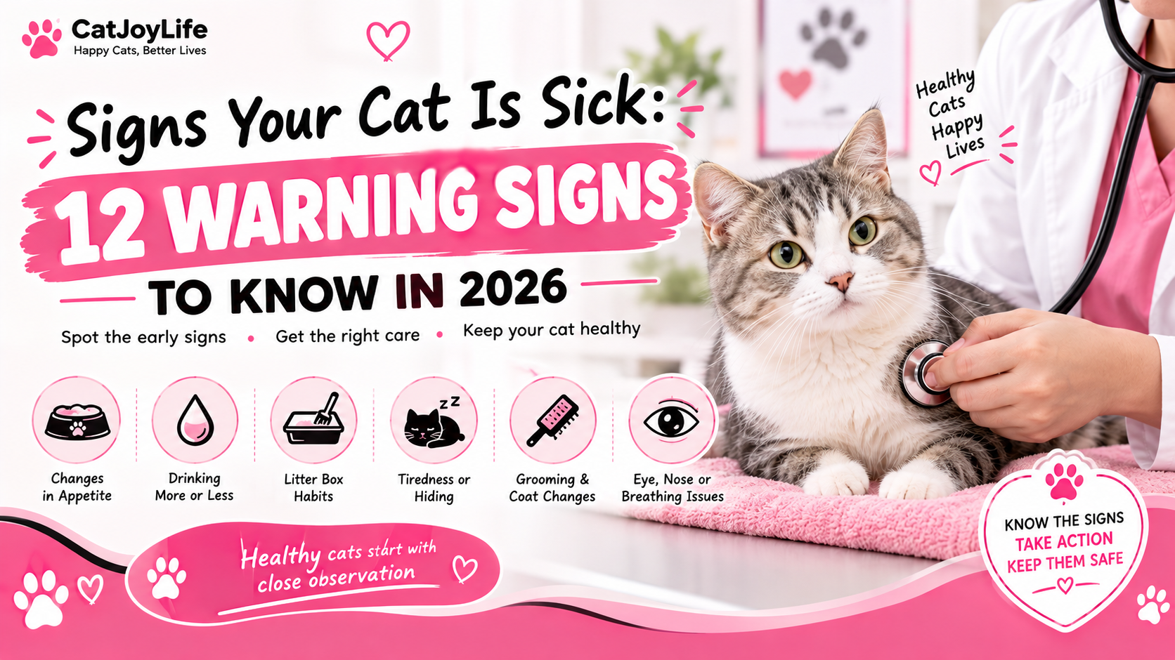 Signs Your Cat Is Sick: 12 Warning Signs to Know in 2026